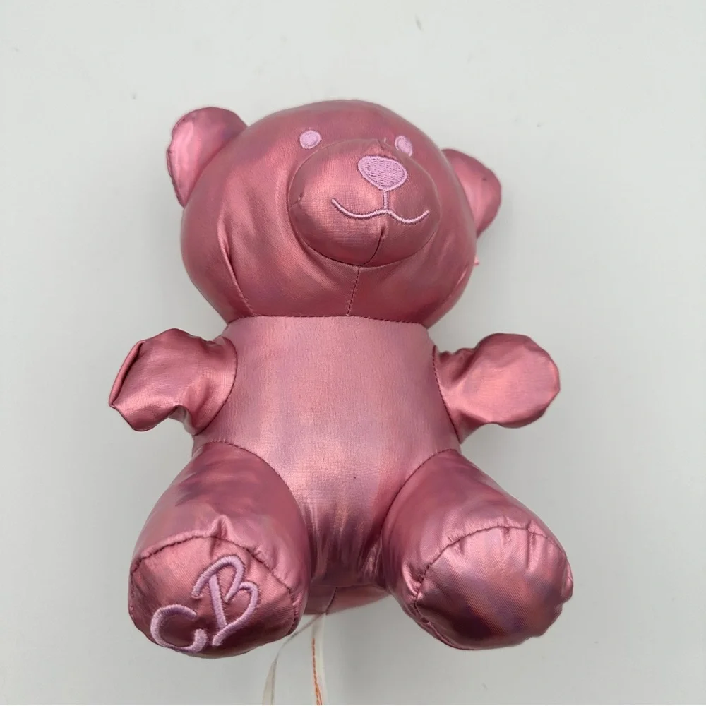 Yoonique Metallic‎ Candy Bears Plush Pink Stuffed Animal Teddy Bear Toy